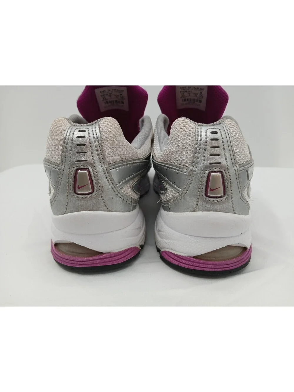 NIKE Air N'sight III BRS 1000 Shoes Womens 9.5 White Low Top Sneakers 318183-101